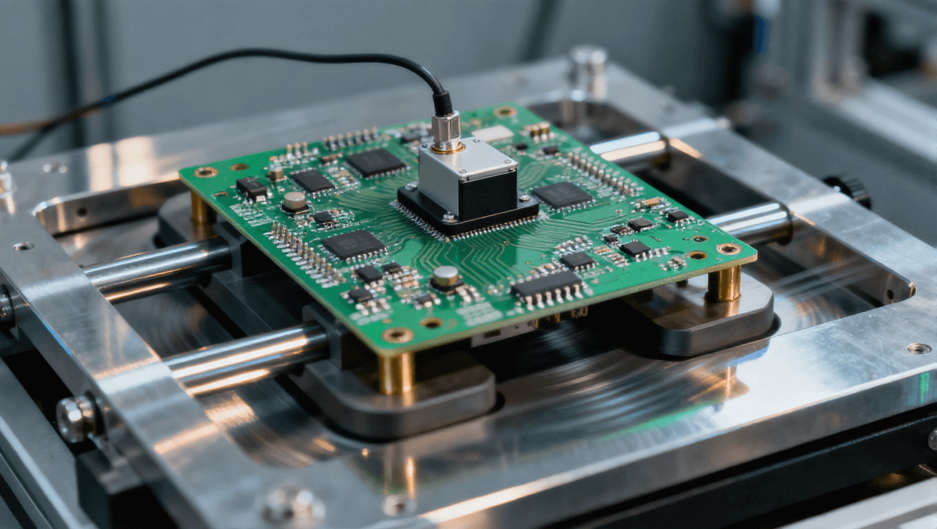 电路板机械动态测试,振动台模拟真实环境振动,评估结构可靠性.png
