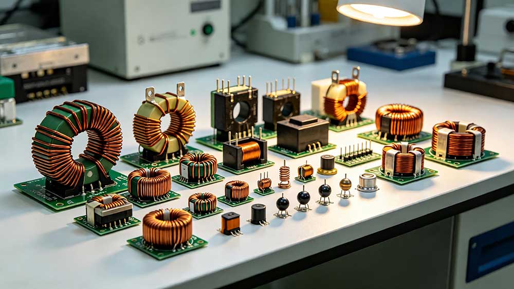 PCB 电感器选型注意事项解析不同类型电感元件结构特点.jpeg
